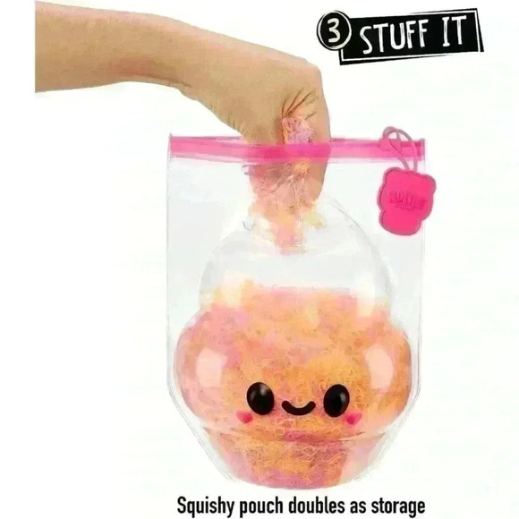 Fluffie Stuffiez Ice Cream Pull To Reveal Surprise Plush Multicored - Picture 3 of 5